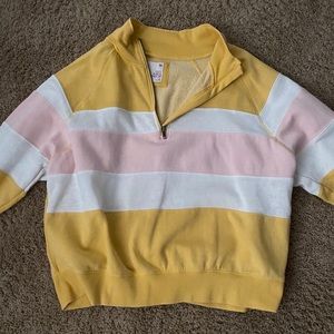 Quarter zip sweatshirt